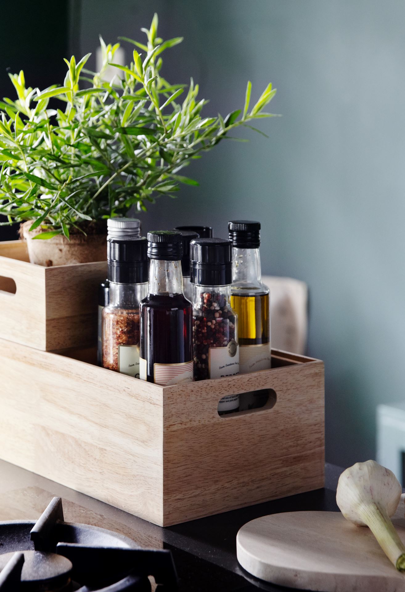 Pinottava säilytyslaatikko luonnonväri - 2