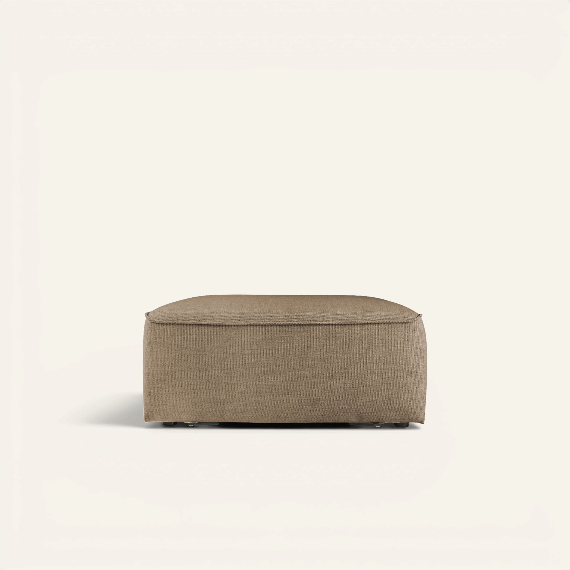 Moduulipuffi harmaanruskea - 98x93x44 cm harmaanruskea  - 1