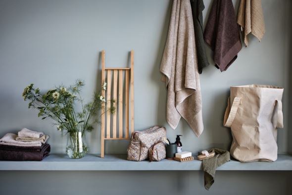 Tarjotin kylpyammeeseen bambua luonnonväri - 4