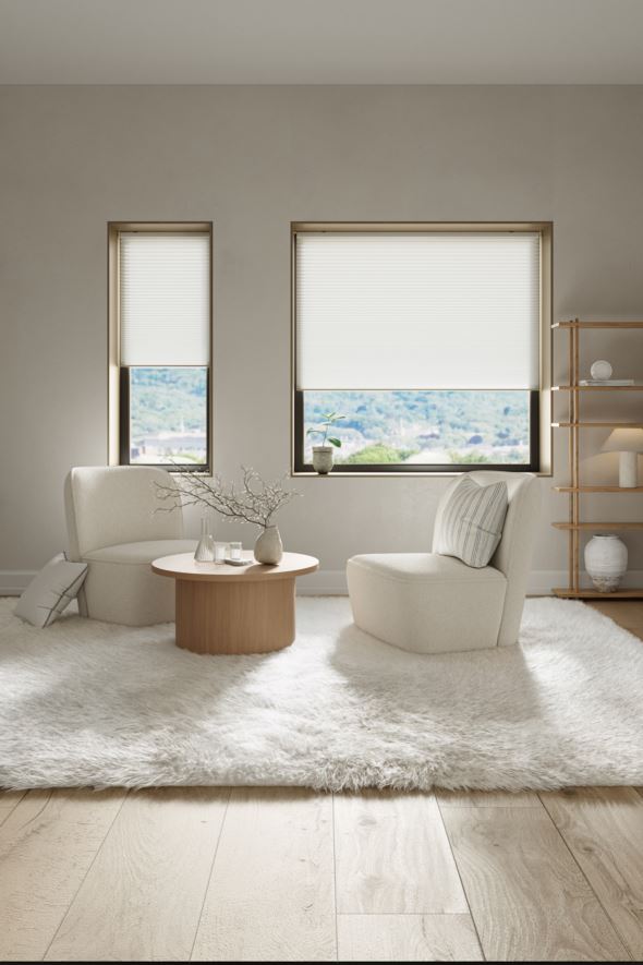 Valoa suodattava tuplavekkikaihdin valkoinen - 2