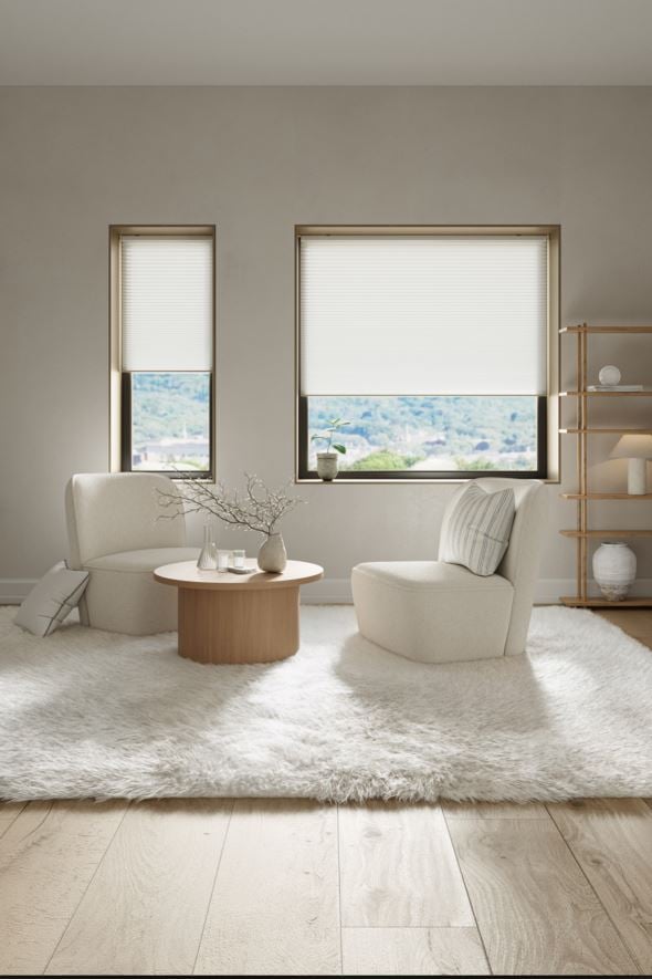 Valoa suodattava tuplavekkikaihdin valkoinen - 2