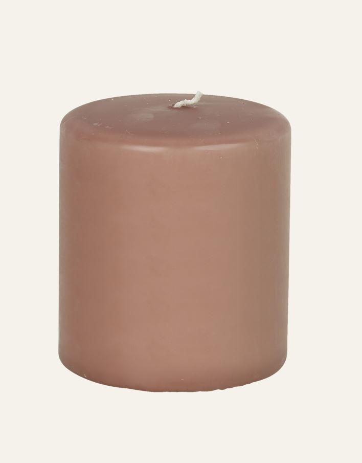 Pöytäkynttilä puuteriroosa - 3