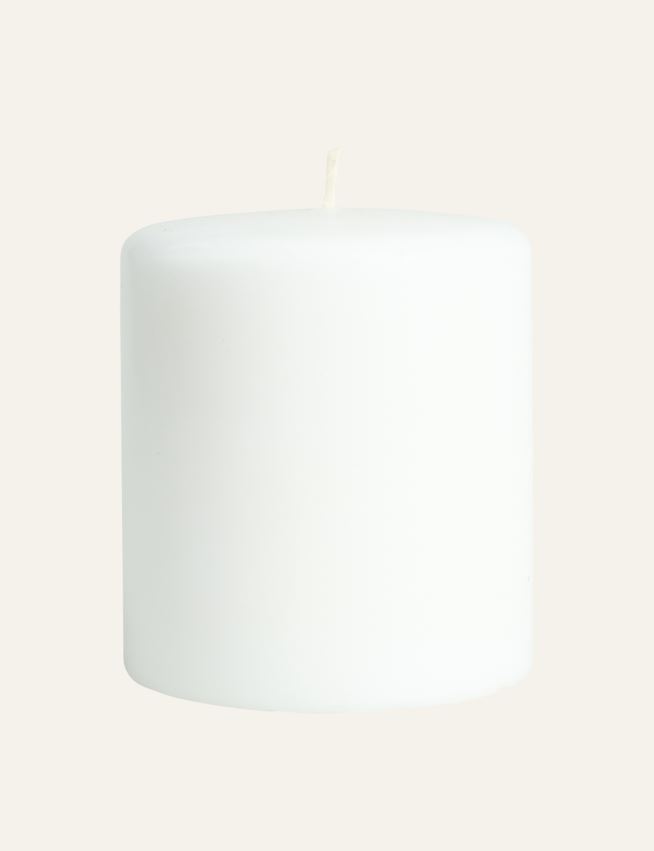 Pöytäkynttilä valkoinen - 3