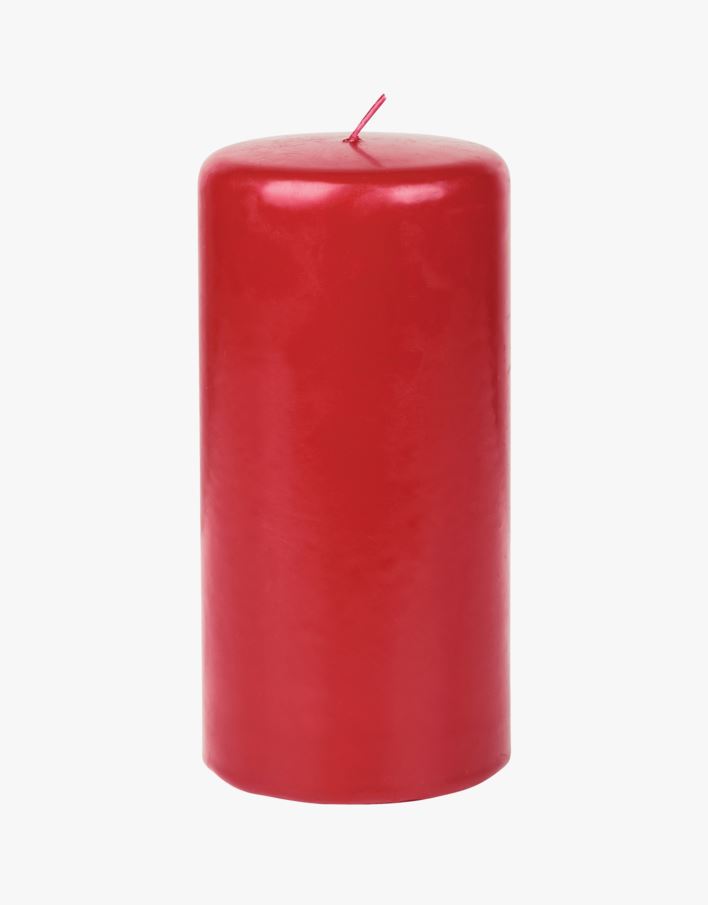 Pöytäkynttilä punainen - 6,8x7,5 cm punainen - 1