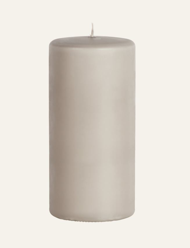 Pöytäkynttilä harmaa - 5