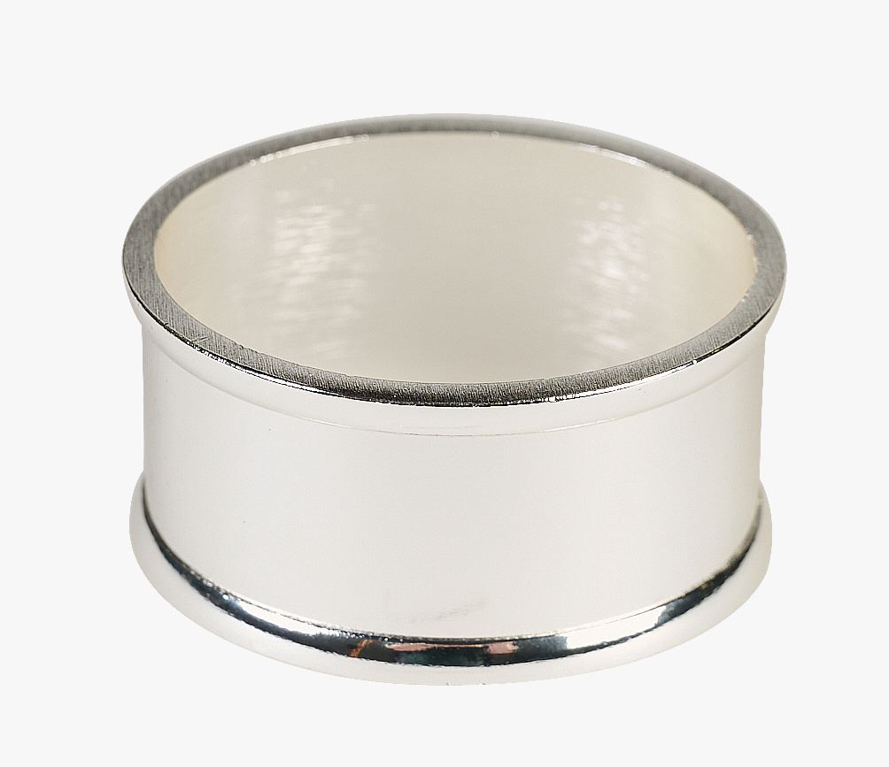 Servettirengas hopea - ø5,5 cm hopea - 1