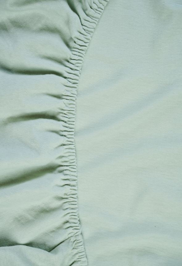 Muotoonommeltu aluslakana mintunvihreä - 4