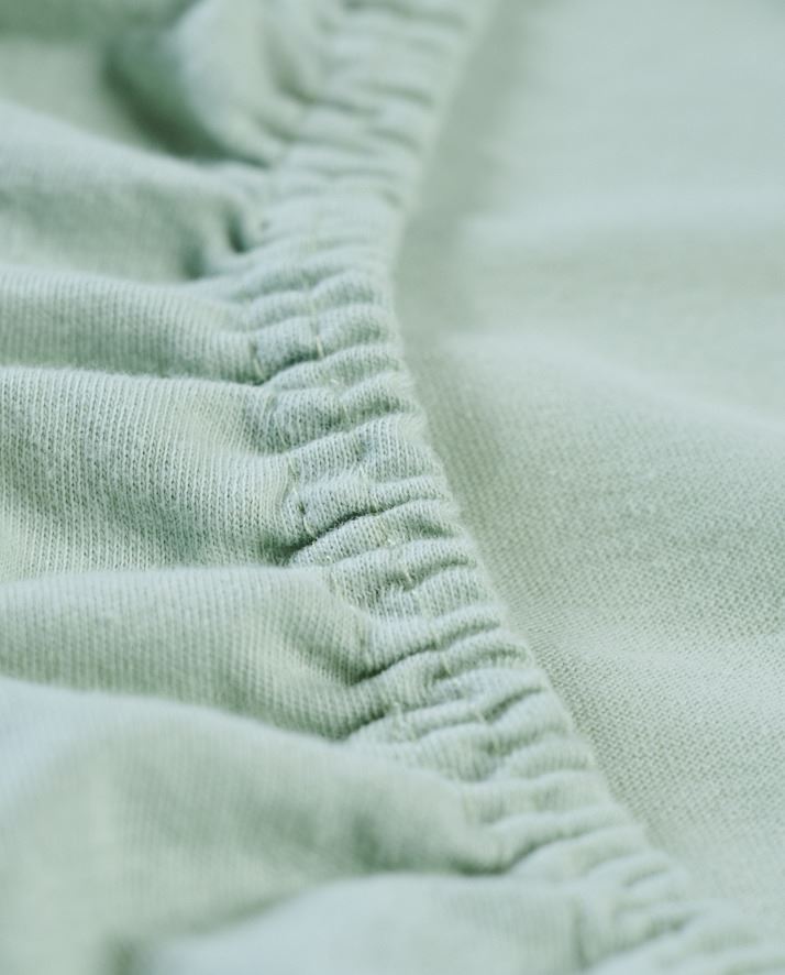 Muotoonommeltu aluslakana mintunvihreä - 3