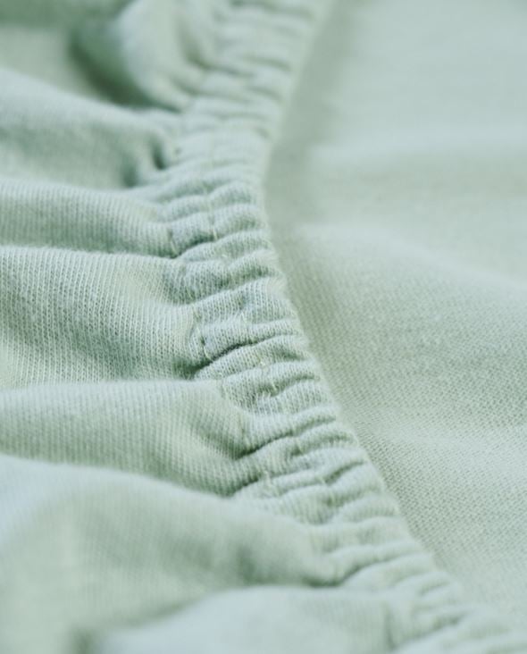 Muotoonommeltu aluslakana mintunvihreä - 3