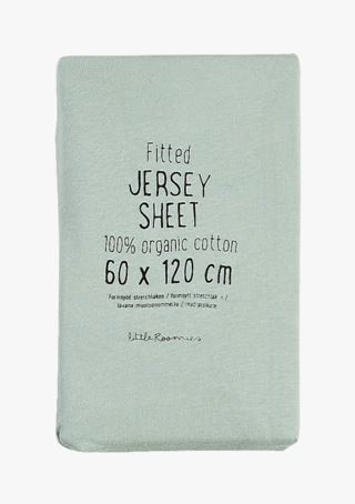 Jersey formsydd muotoonommeltu aluslakana mintunvihreä
