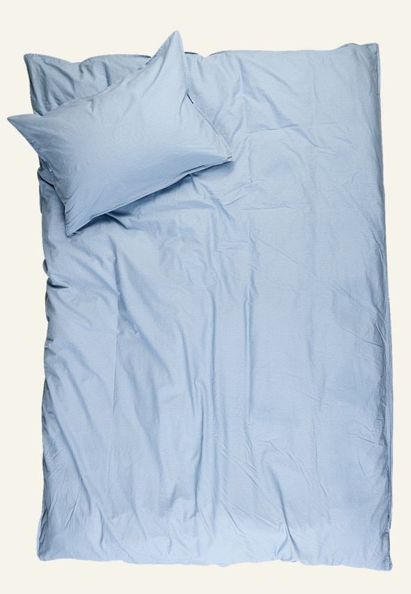 Pussilakanasetti puuvillaa sininen - 3