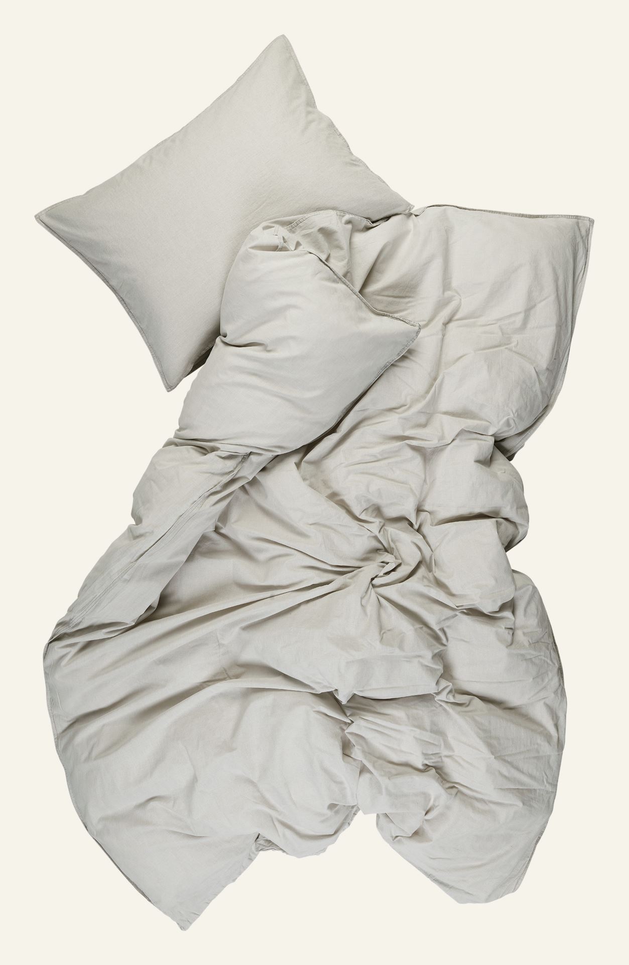 Pussilakanasetti puuvillaa beige - 3