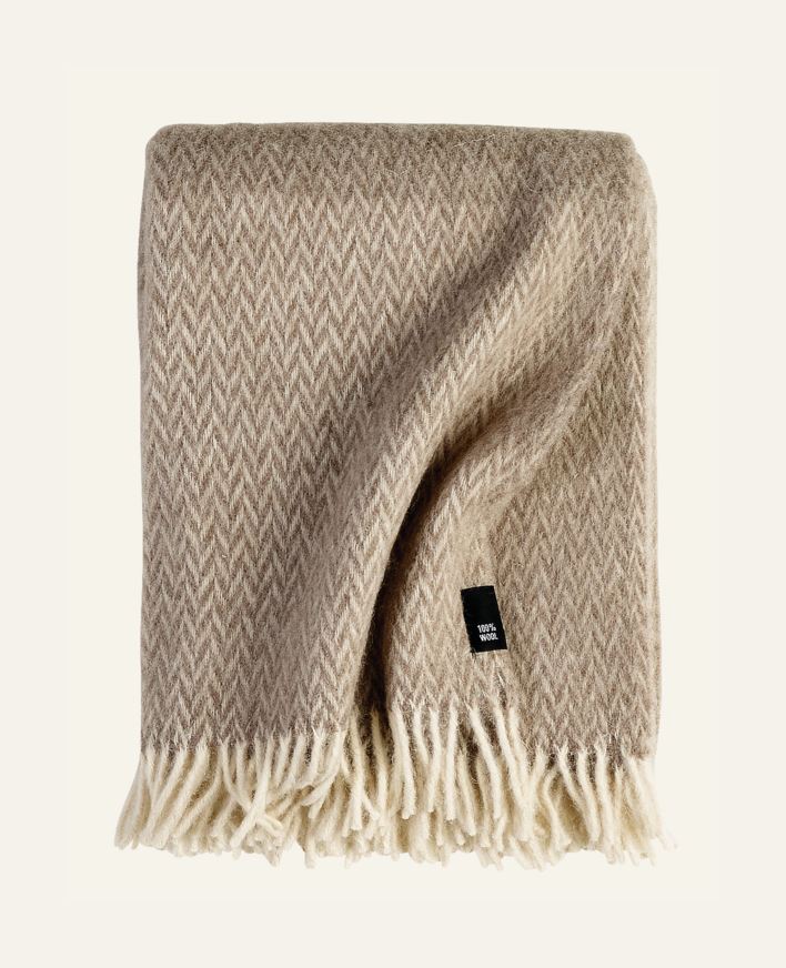 Villahuopa harmaanruskea - 130x170 cm harmaanruskea - 1