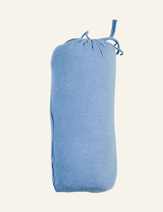 Muotoonommeltu aluslakana sininen - 4