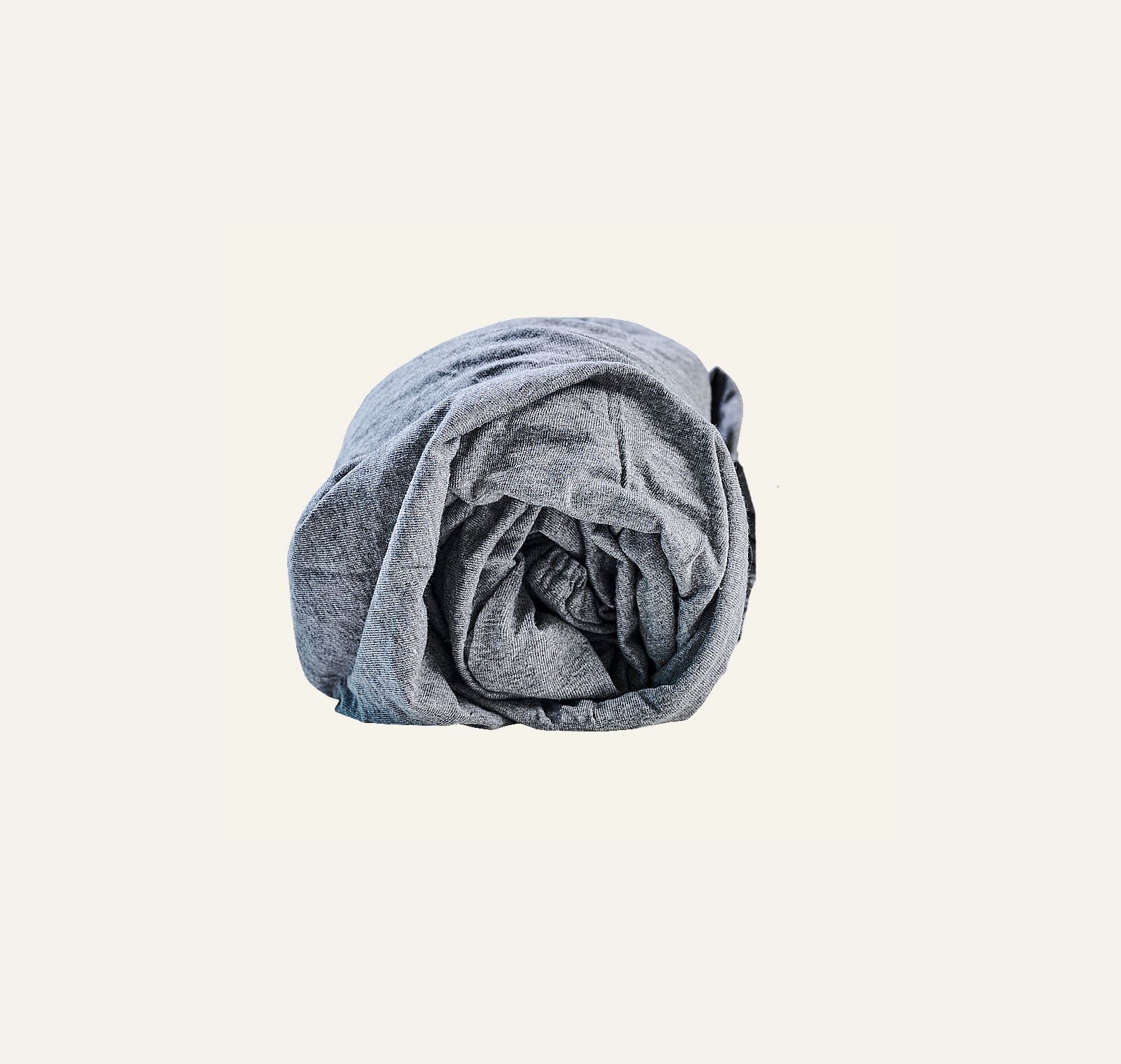 Muotoonommeltu aluslakana harmaa - 5