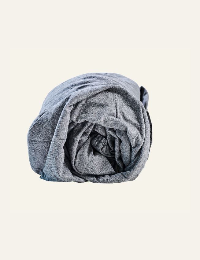 Muotoonommeltu aluslakana harmaa - 5