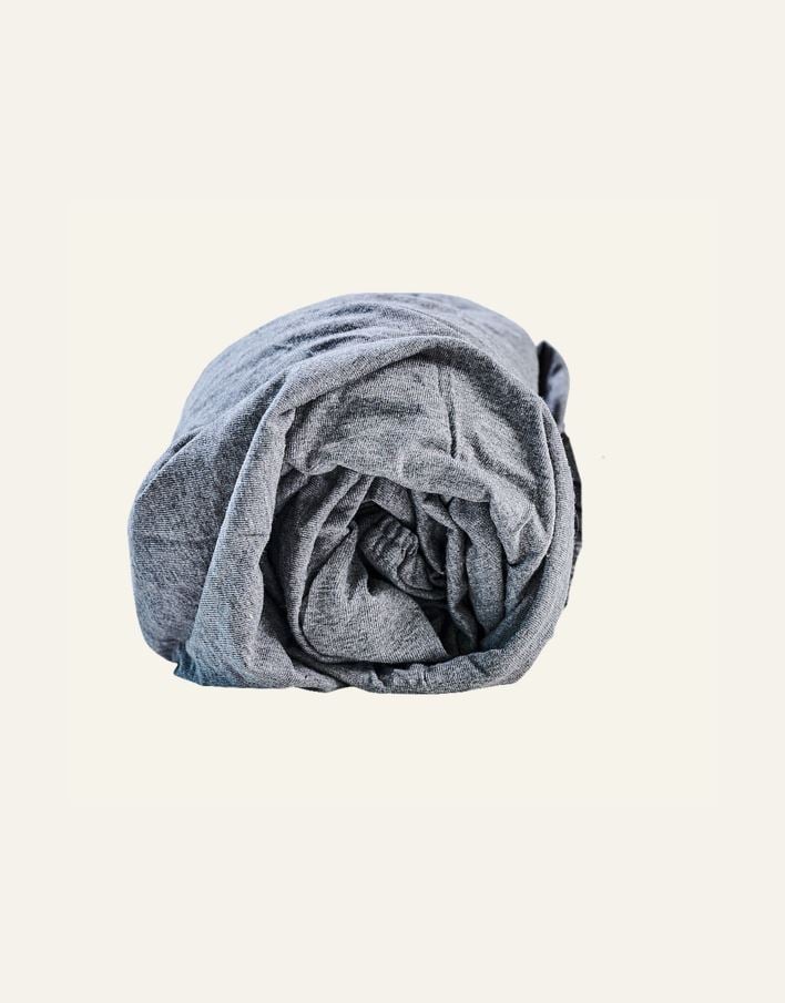 Muotoonommeltu aluslakana harmaa - 5