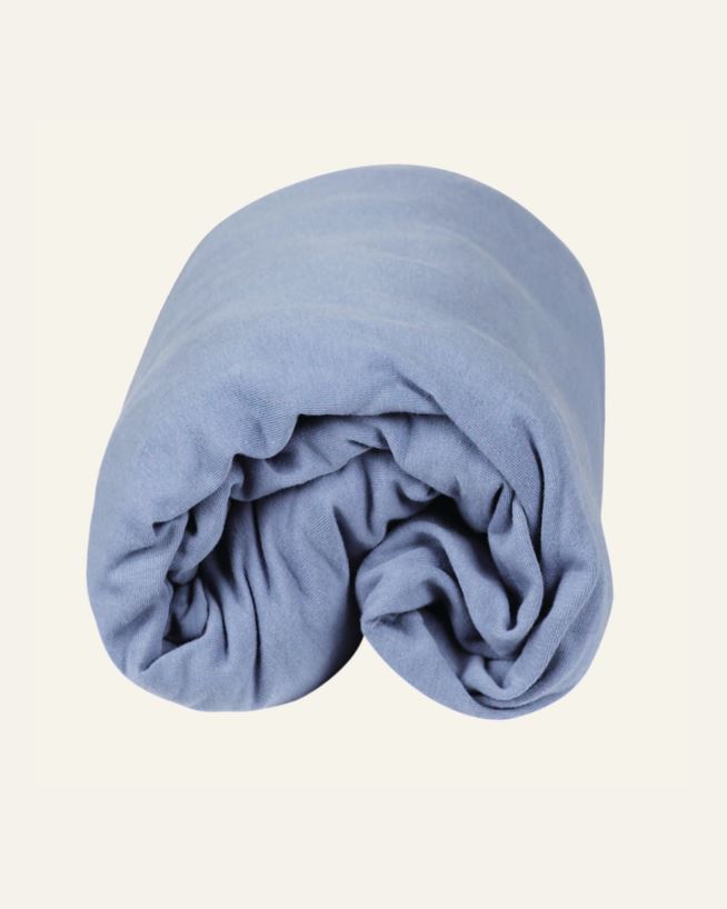 Muotoonommeltu aluslakana sininen - 120x200 cm sininen - 1