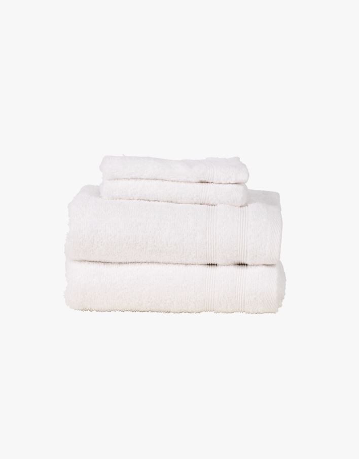 Pyyhe valkoinen - 50x90 cm valkoinen - 1