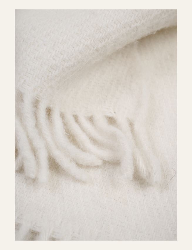 Villahuopa luonnonvalkoinen - 3