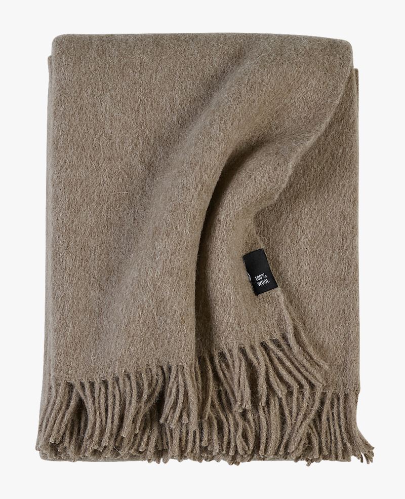 Gol villahuopa vaaleanruskea 130x170 cm (Hemtex)