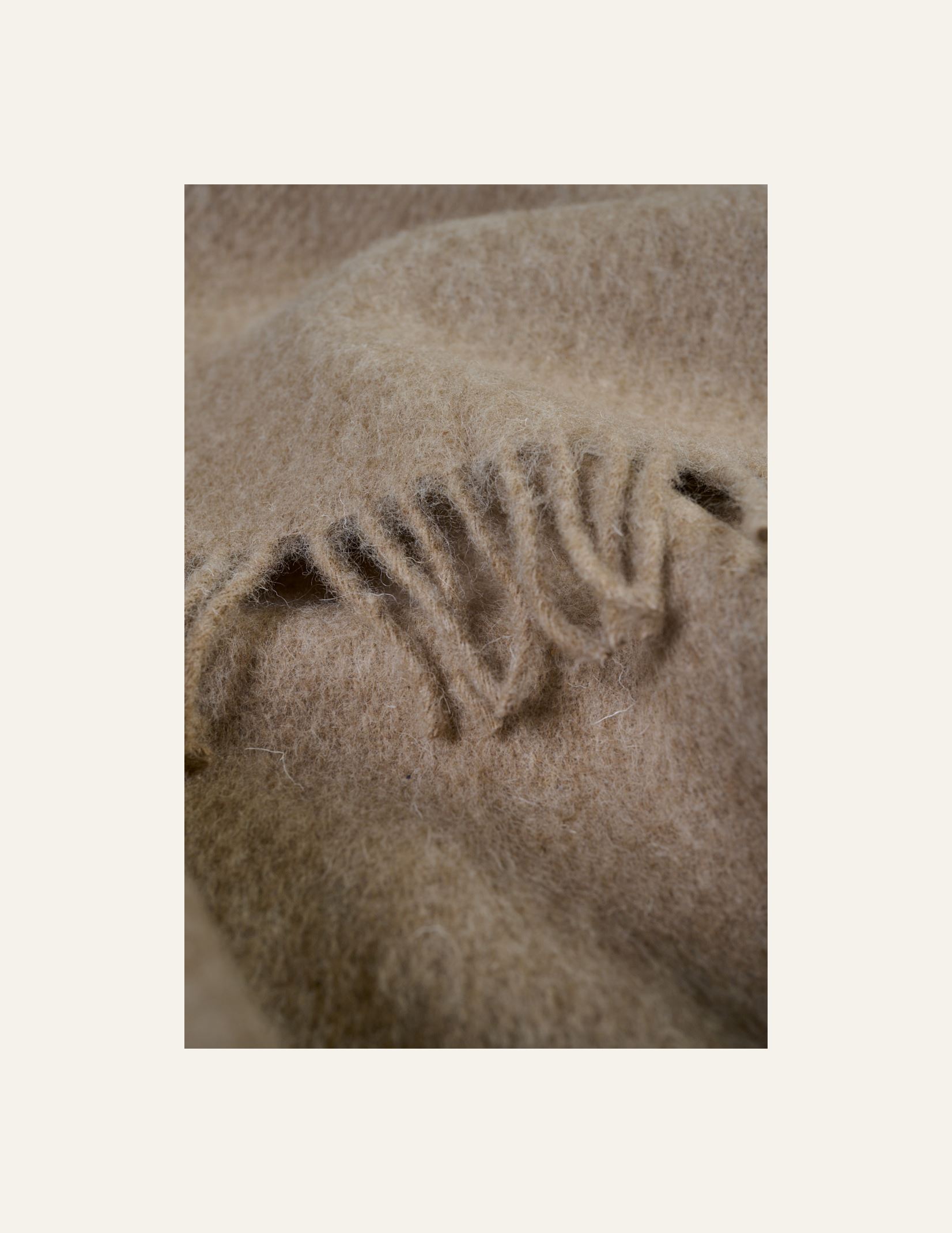 Villahuopa vaaleanruskea - 2