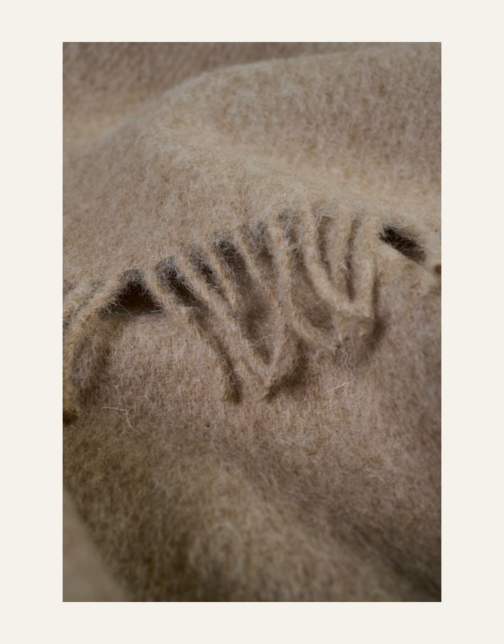 Villahuopa vaaleanruskea - 2