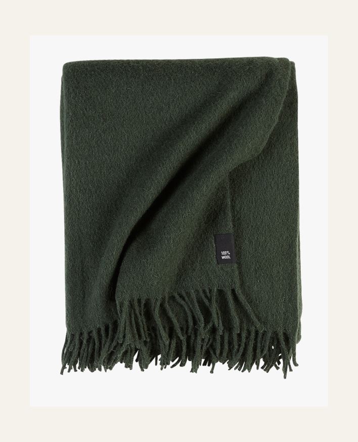 Villahuopa vihreä - 130x170 cm vihreä - 1