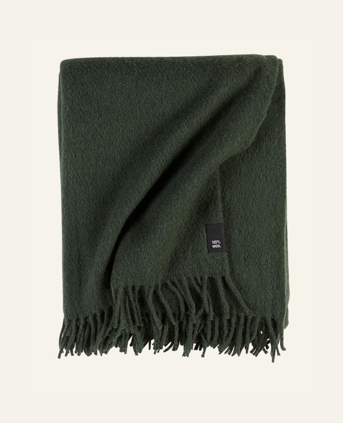 Villahuopa vihreä - 130x170 cm vihreä - 1