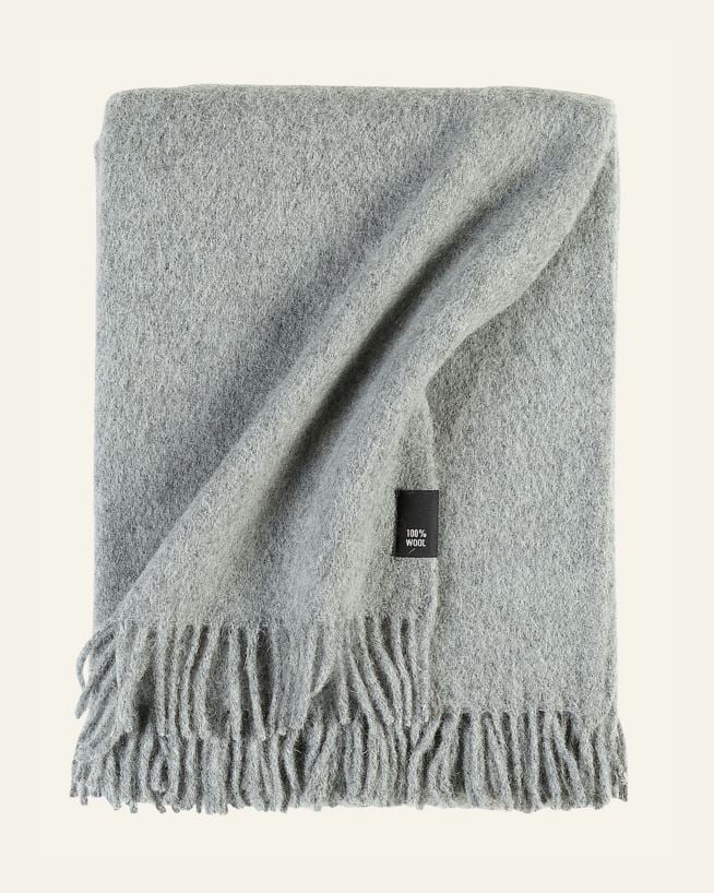 Villahuopa harmaa - 130x170 cm harmaa - 1