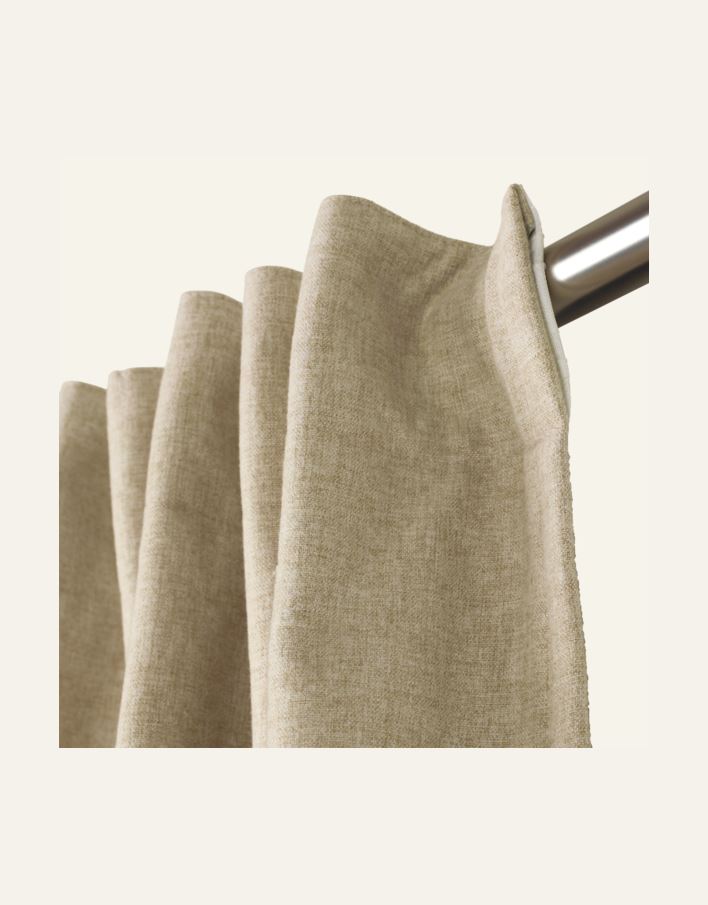 Pimentävä verho beige - 2