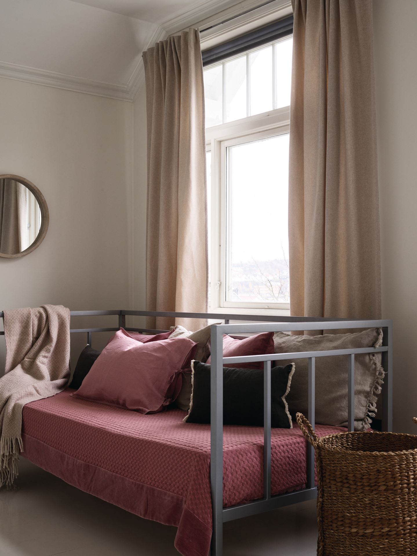 Pimentävä verho beige - 5