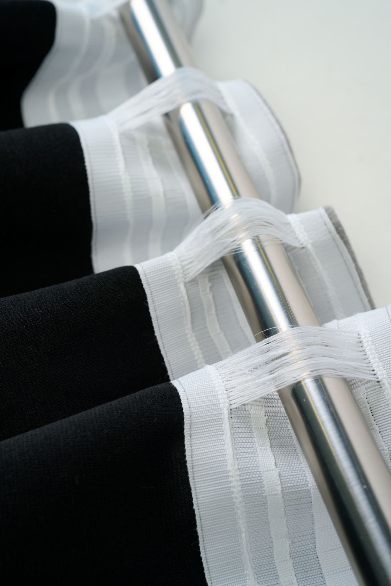 Pimentävä verho vaaleanharmaa - 5