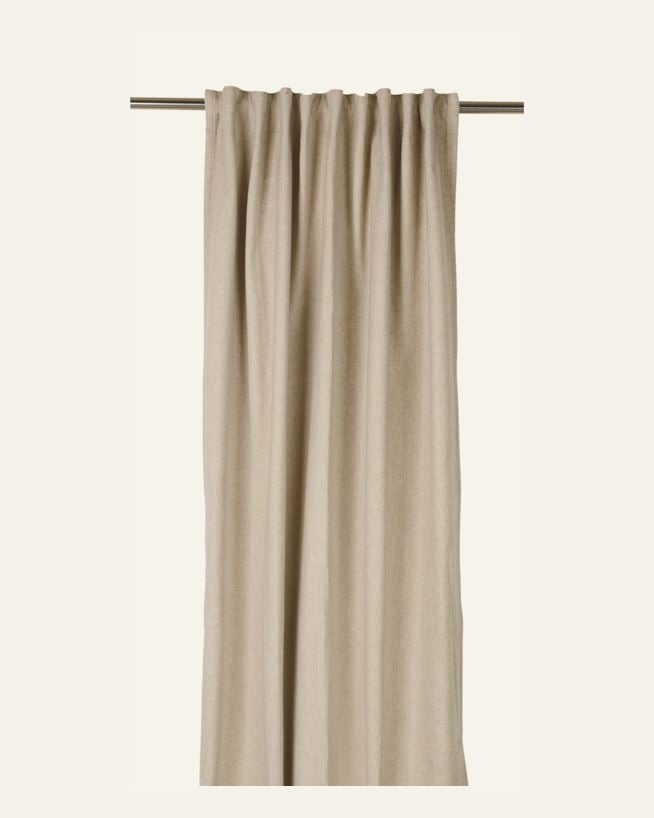 Pimentävä verho beige - 140x240cm 7cm beige - 1