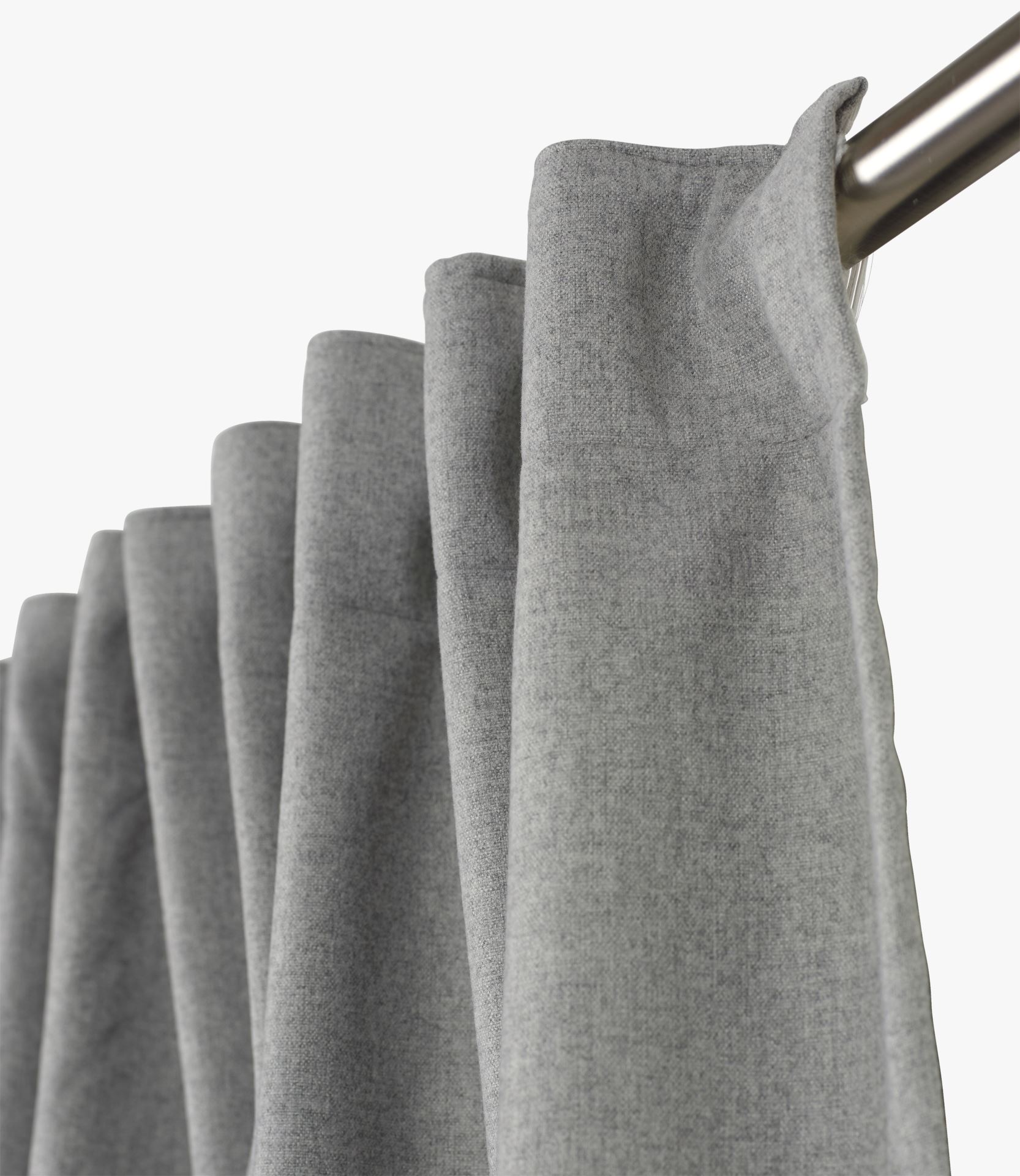 Pimentävä verho vaaleanharmaa - 6