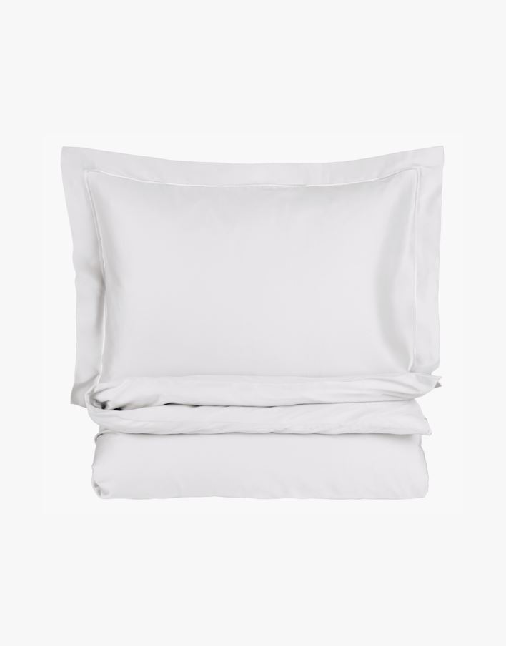 Pussilakanasetti egyptinpuuvillaa valkoinen - 230x220 cm/50x60 cm valkoinen - 1