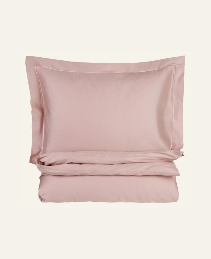 Pussilakanasetti egyptinpuuvillaa puuteriroosa - 150x210 cm/50x60 cm puuteriroosa - 1