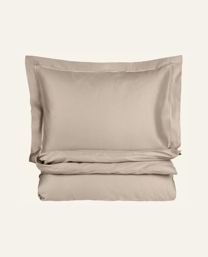 Pussilakanasetti egyptinpuuvillaa hiekka - 230x220 cm/50x60 cm hiekka - 1