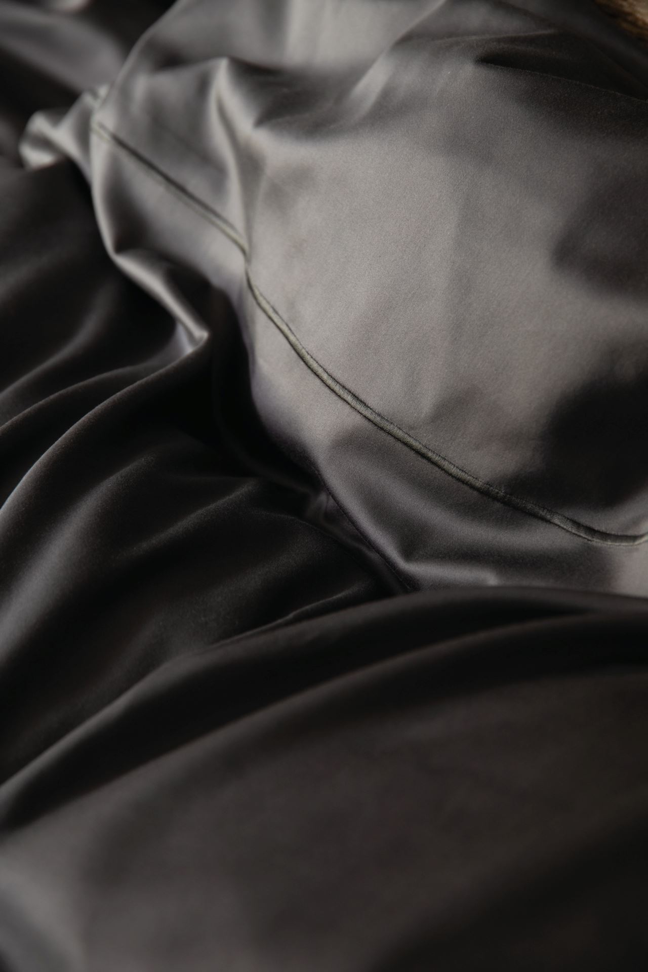 Pussilakanasetti egyptinpuuvillaa harmaa - 2