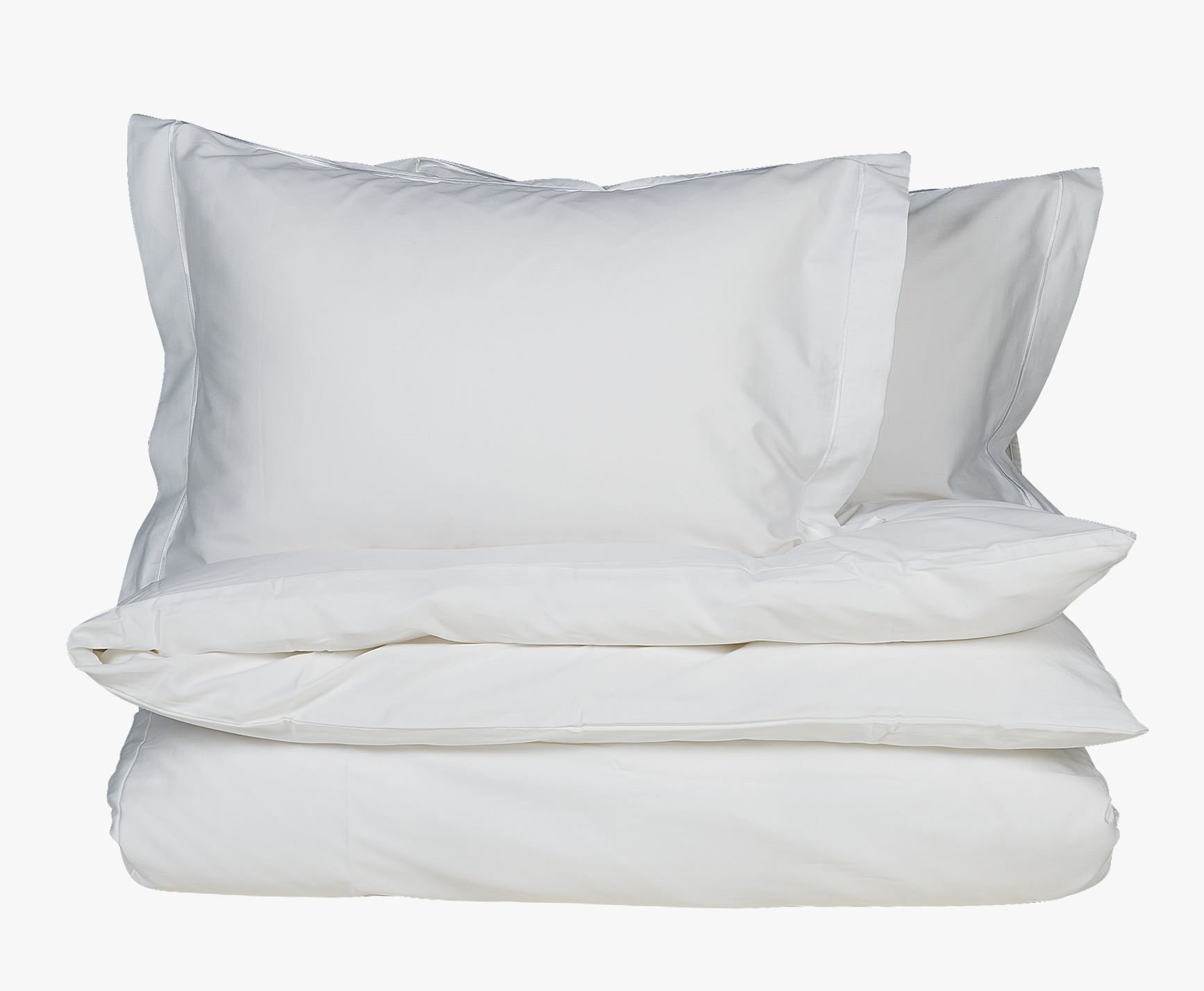 Pussilakanasetti egyptinpuuvillaa valkoinen - 150x210 cm valkoinen - 1