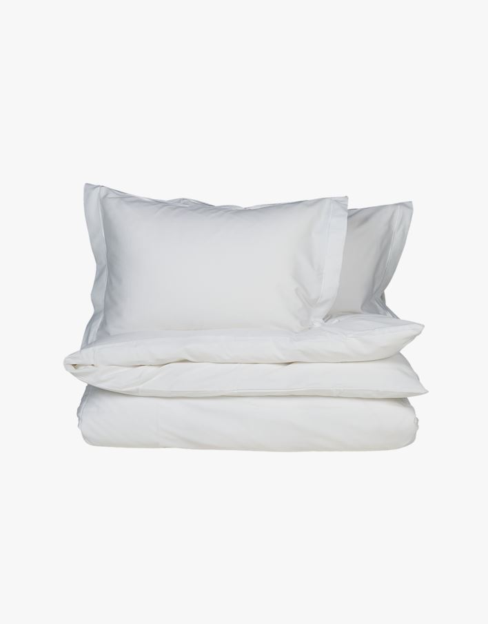 Pussilakanasetti egyptinpuuvillaa valkoinen - 150x210 cm valkoinen - 1