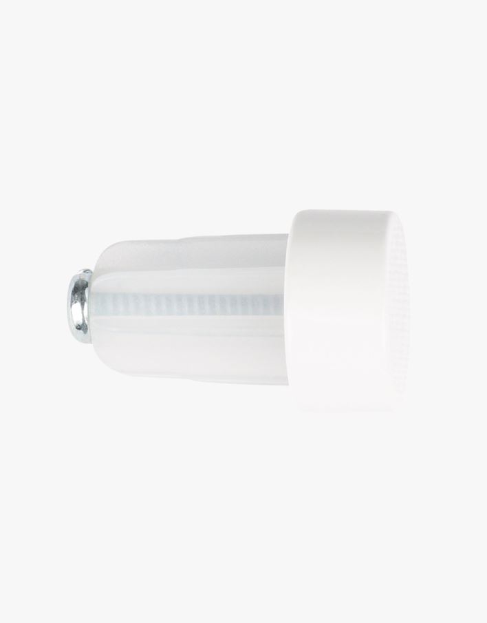 Päätykappale, 2 kpl valkoinen - 22/25 mm valkoinen - 1