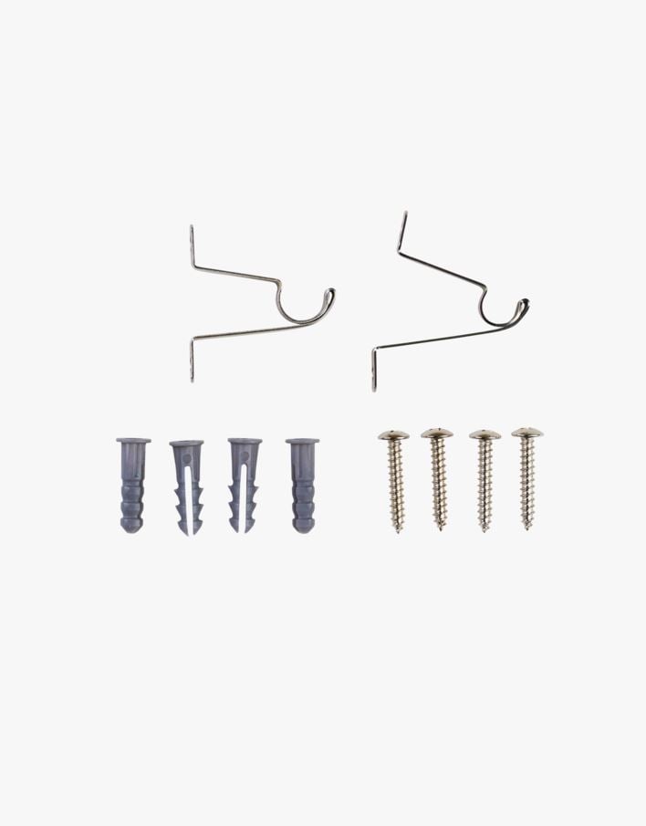 Seinäkiinnikkeet teräs - 10/13 mm teräs - 1