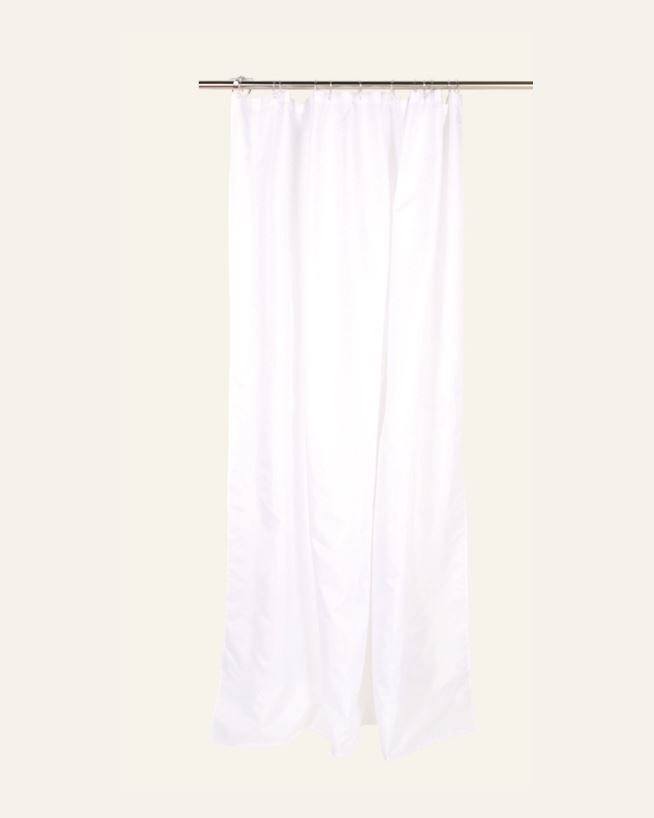 Suihkuverho valkoinen - 180x200 cm valkoinen - 1