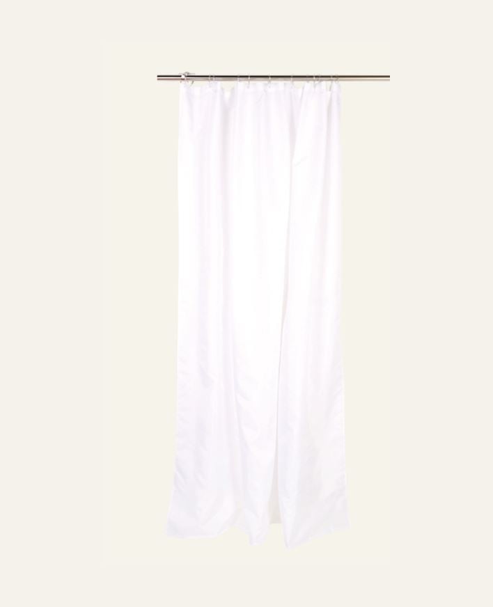 Suihkuverho valkoinen - 180x200 cm valkoinen - 1