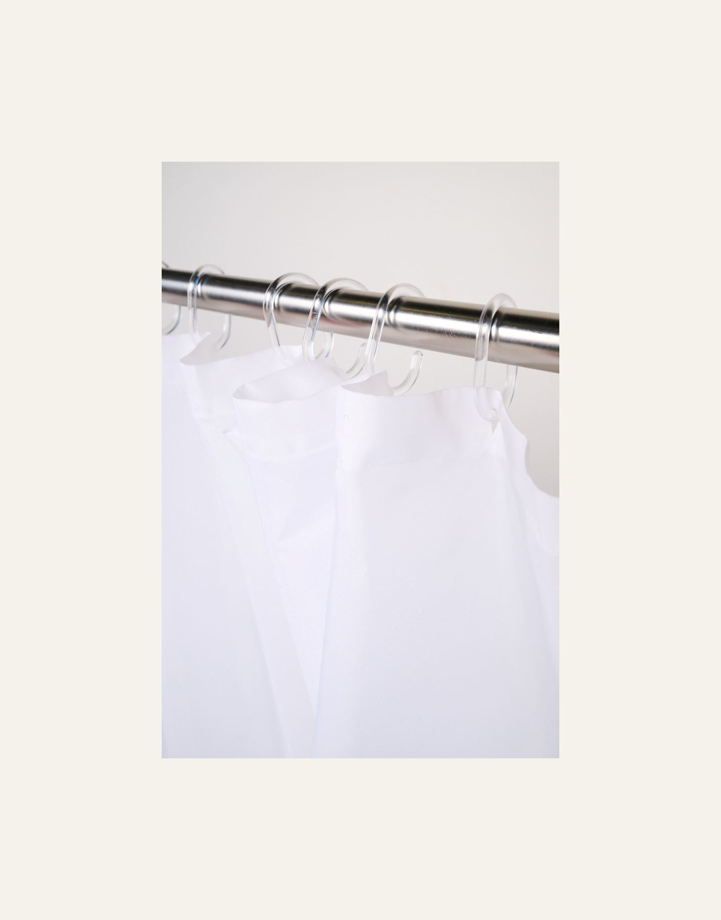 Suihkuverho valkoinen - 3