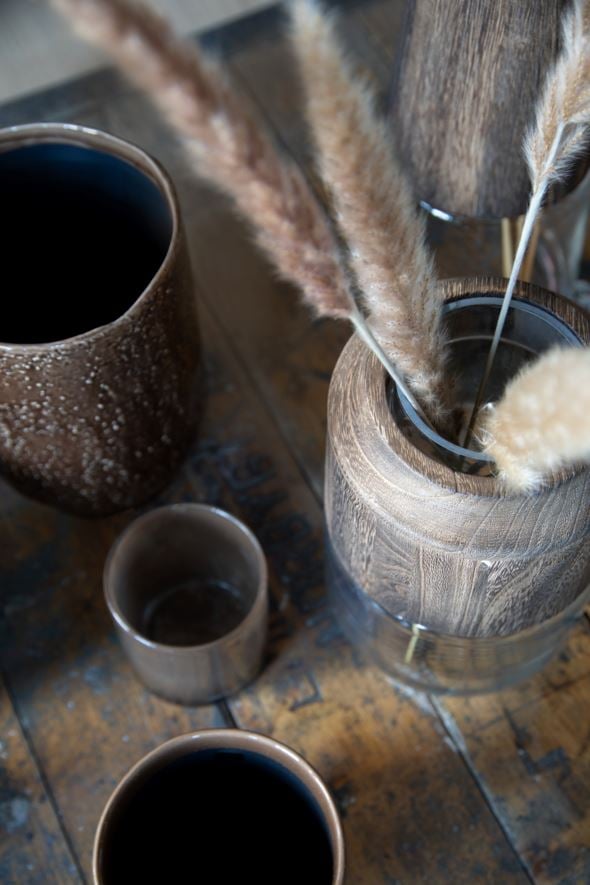 Kynttilälyhty ruskea - 2