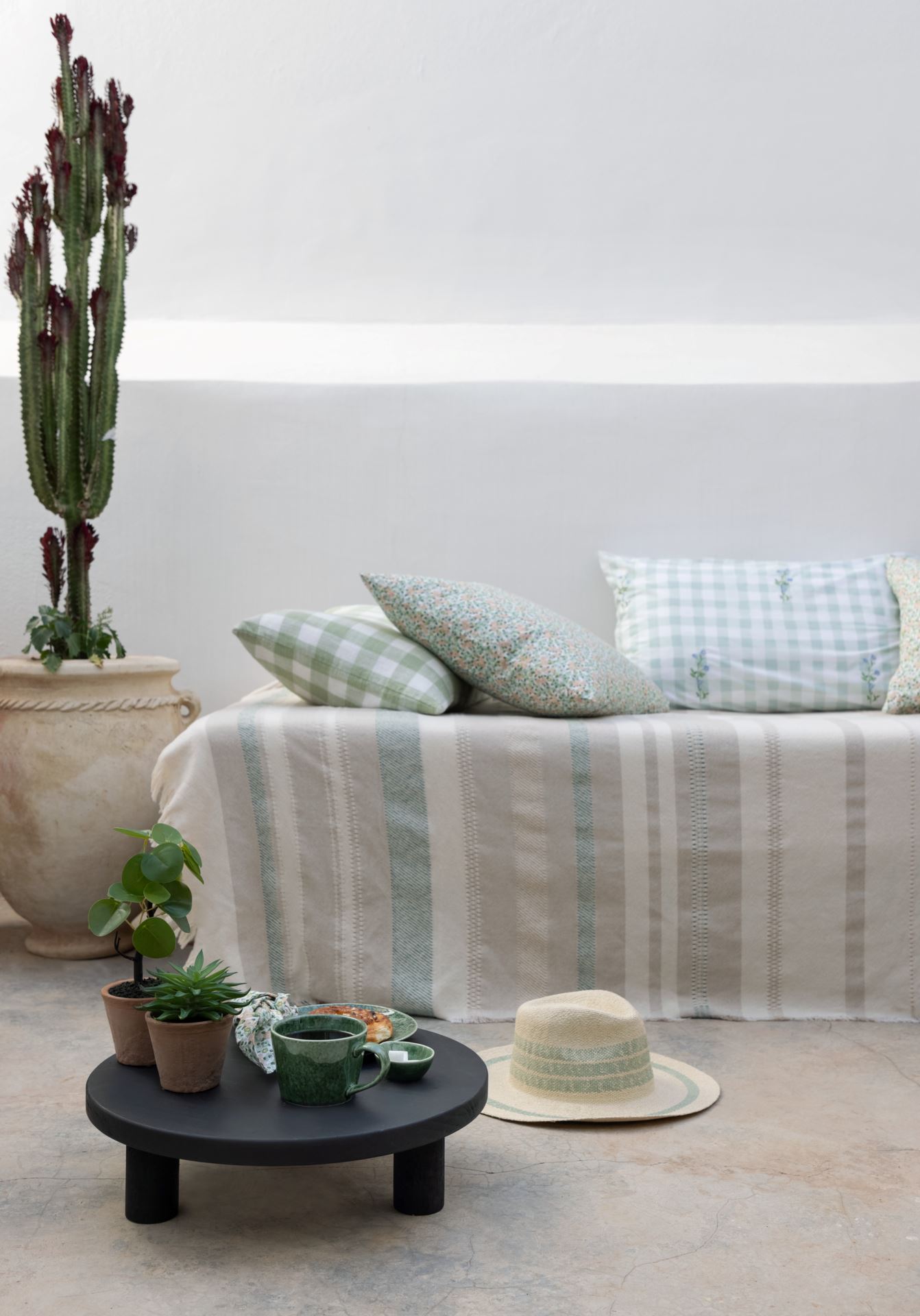 Olkihattu vaaleanvihreä - 2