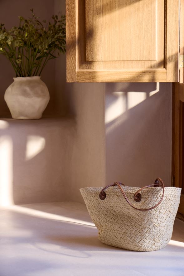 Olkilaukku luonnonväri - 6