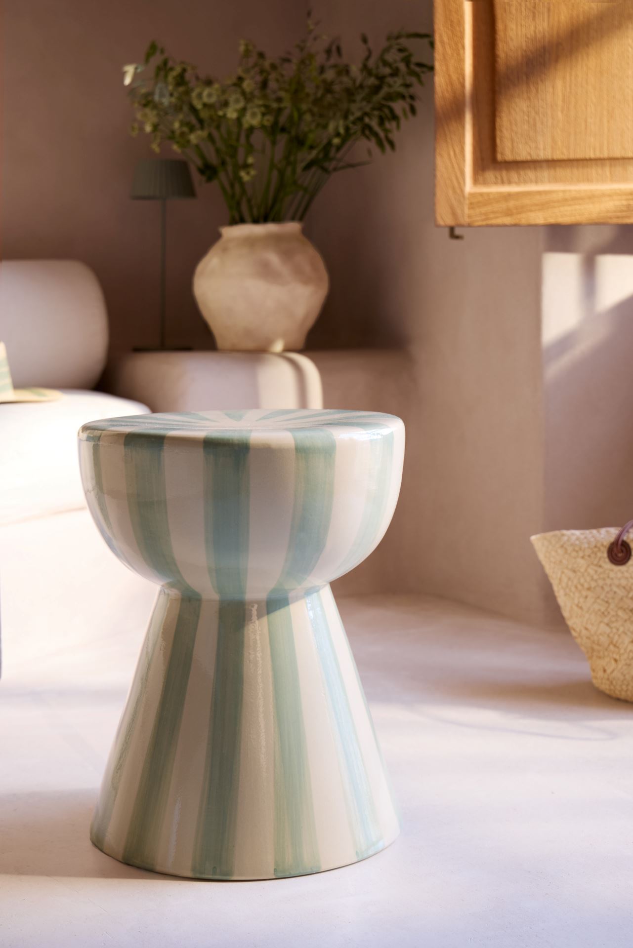 Sivupöytä moniväri/vihreä - 2